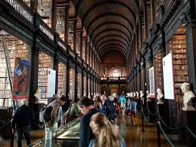 Biblioteca do Trinity College (foto Emilio Roca)