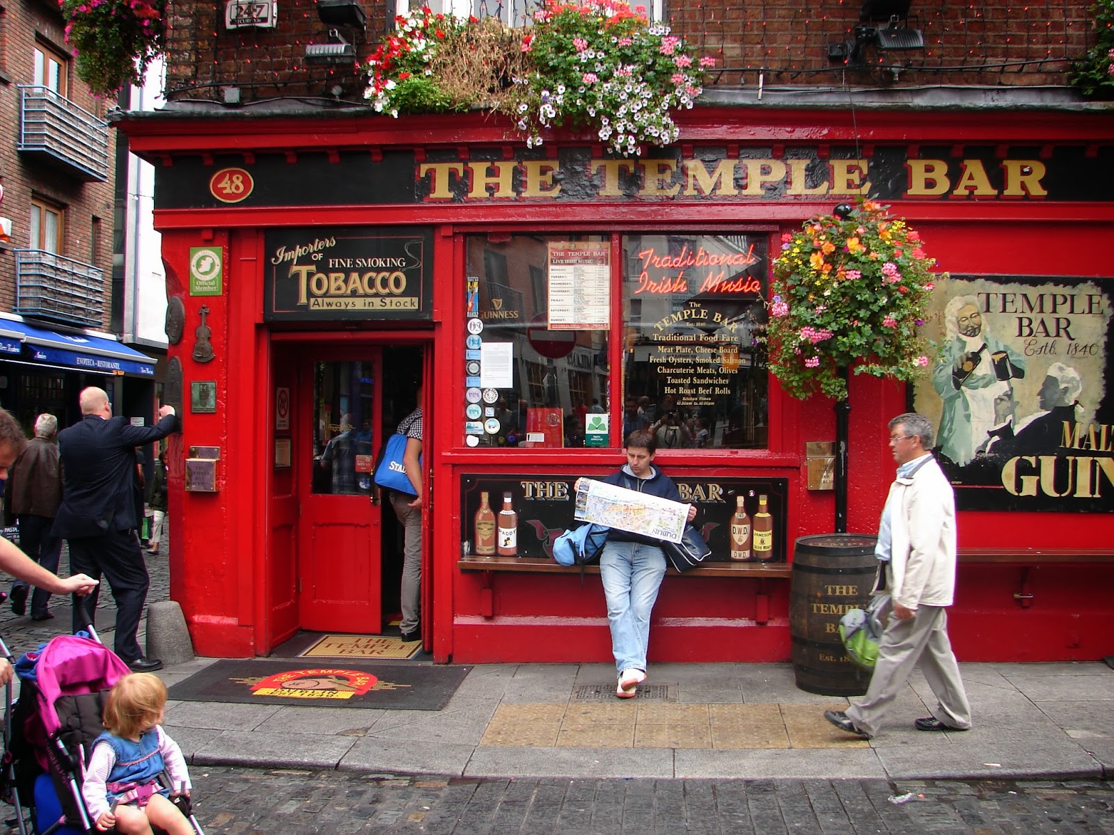 O máis famoso dos pubs do barrio The Temple (XMLS)
