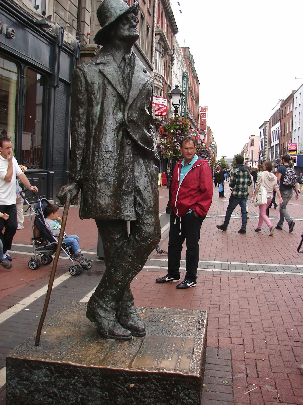  James Joyce (o da estatua, claro)