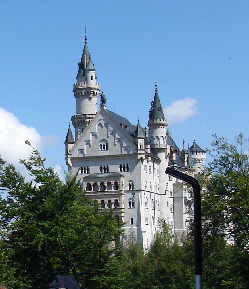 O castelo de Neuschwanstein